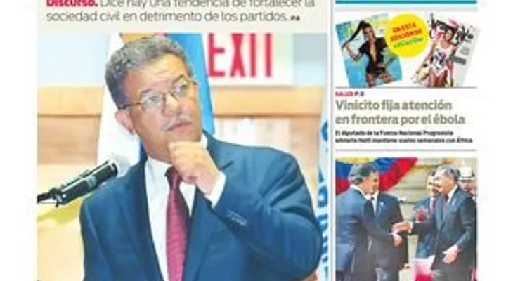 Reinaldo dice que deja disponibles RD$1,073 MM