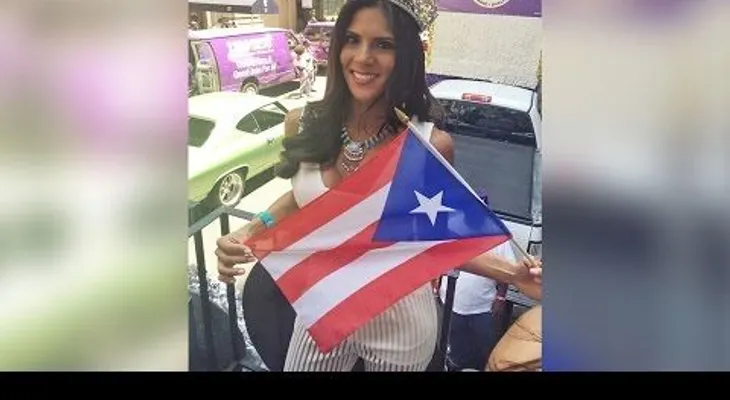 Francisca Lachapel se la lució con los boricuas (Video)