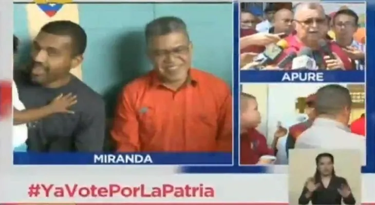 La oposición venezolana denunció medios estatales por hacer campaña en plena elección