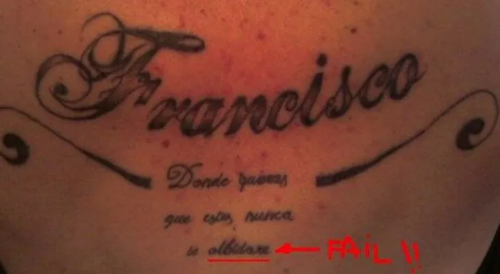8 Tatuajes hechos por un Analfabeta, Que fuerte!!