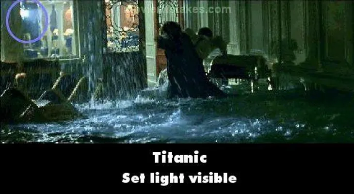 19 errores de famosa película Titanic