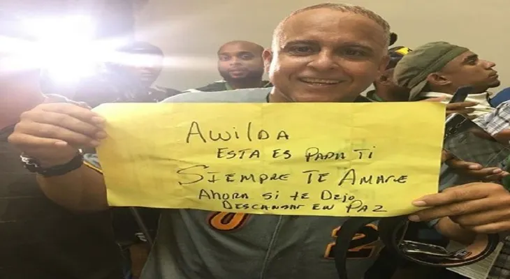 Lino Rivera, dirigente ganador de las Aguilas envía emotivo mensaje a su hermana que murió de cáncer