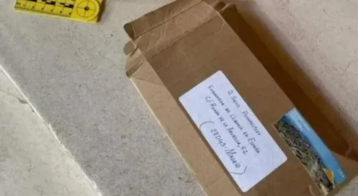 Interceptan un sobre sospechoso de contener material expositivo en la embajada de EEUU en Madrid