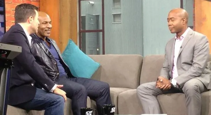 Tyson insulta a entrevistador en programa 