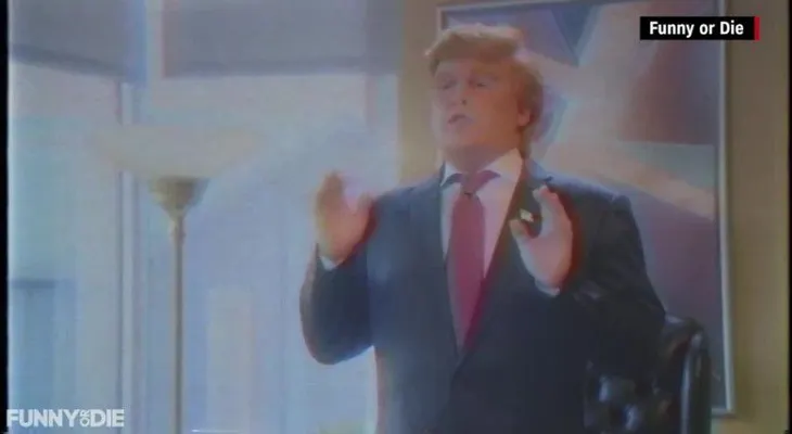 Un reconocido actor interpreta a Donald Trump en parodia de Funny or Die