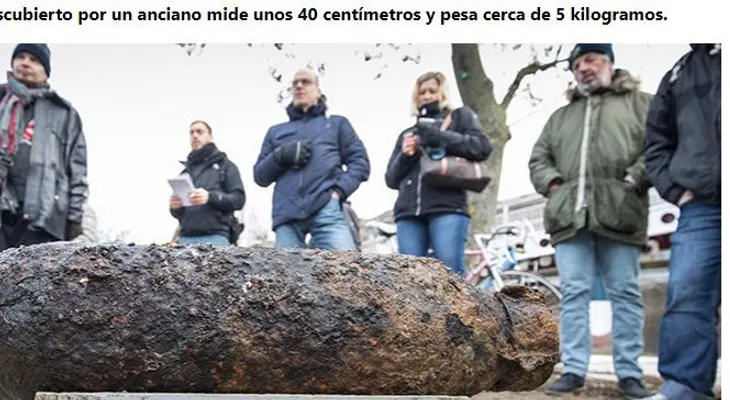 Un alemán denunció que había una bomba en su jardín (pero la Policía encontró otra cosa)