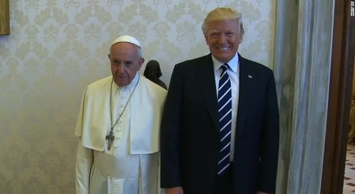 Donald Trump se reúne con el papa Francisco en el Vaticano