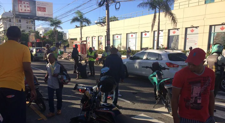 Cuatro heridos por un accidente en la Abraham Lincoln