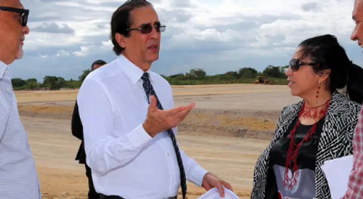 Gustavo Montalvo exige aceleren construcción Ciudad Juan Bosch