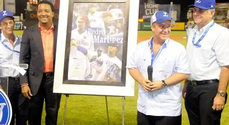 El Licey retirará el número 45 de Pedro Martínez