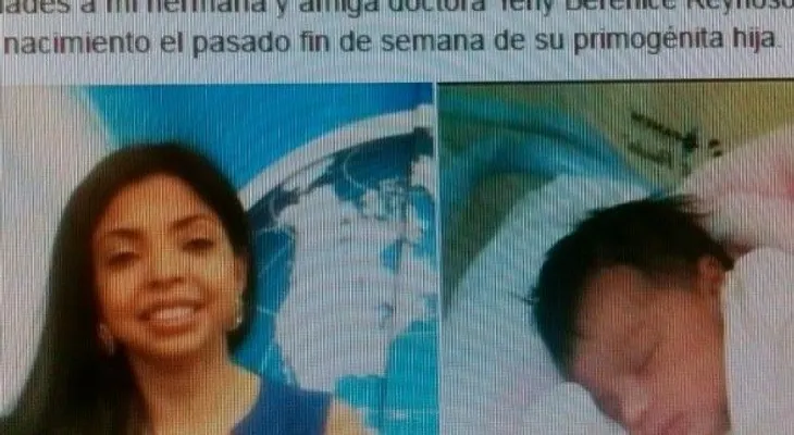 Fiscal Yeni Berenice dio a luz una niña