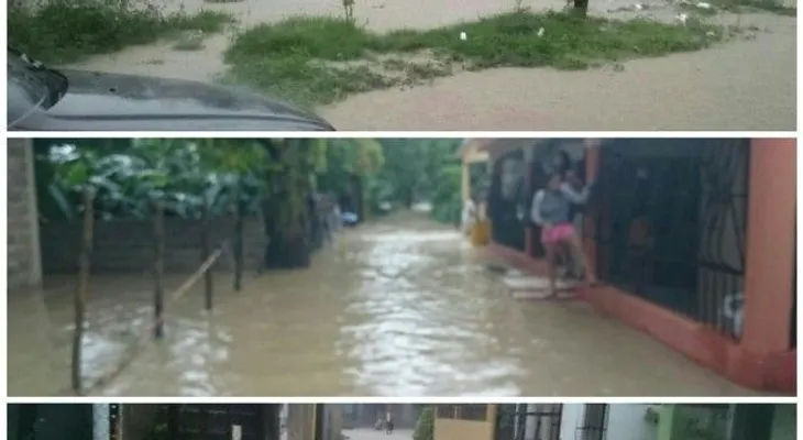 Lluvias provocan inundaciones en Puerto Plata