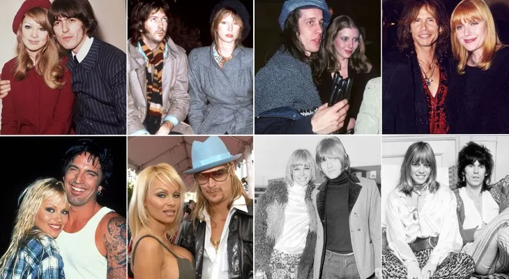 Los triángulos amorosos más explosivos en la historia del rock