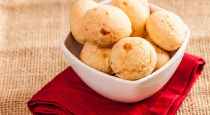 Pan de queso sin gluten ni lactosa