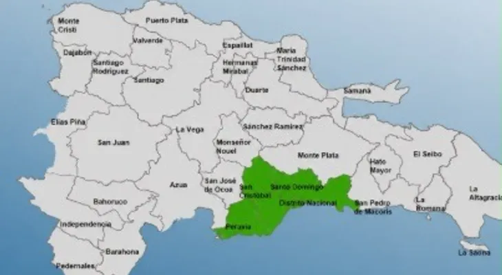 COE amplía a cuatro demarcaciones en alerta verde por lluvias y vigila dos disturbios tropicales