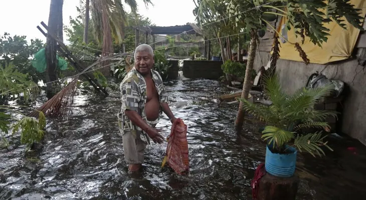 ?Marty? provoca daños en Guerrero y se degrada a depresión tropical