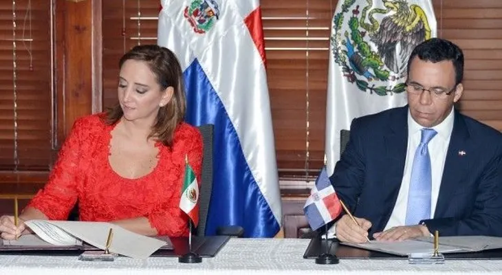 Cancilleres RD y México firman convenio académico-diplomático y político