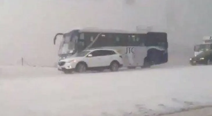 Nieva en Arabia Saudita por primera vez en 85 años
