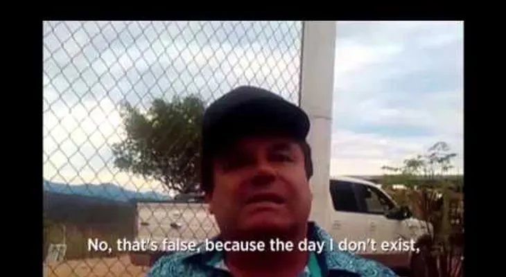 El inédito video donde "El Chapo" responde las preguntas de Sean Penn (VIDEO)