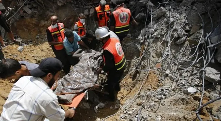 Encuentran otros 85 cadáveres bajo los escombros en Gaza y se eleva a 985 cifra muertos