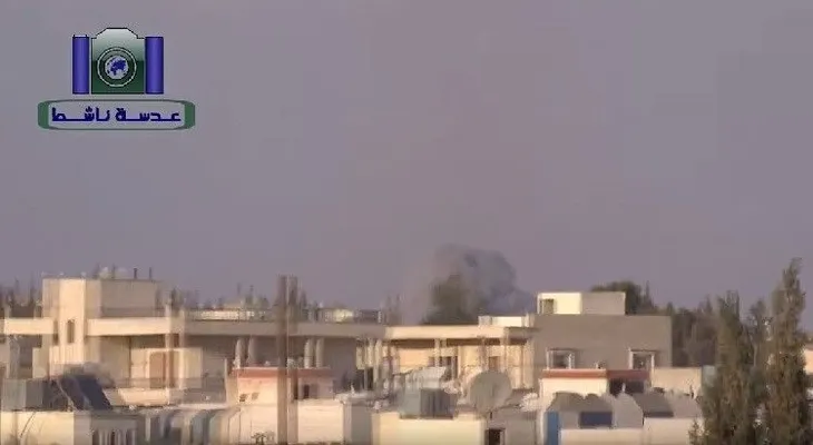 El Estado Islámico graba un ataque aéreo ruso contra sus posiciones en Siria (VIDEO)