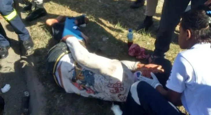 4 heridos en accidente en el kilómetro 14 de la autopista Duarte