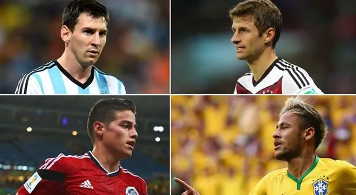 James, Messi y Neymar nominados al Balón de Oro 