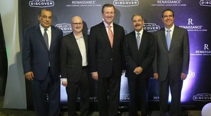 Presidente Medina asiste a reinauguración del Hotel Jaragua