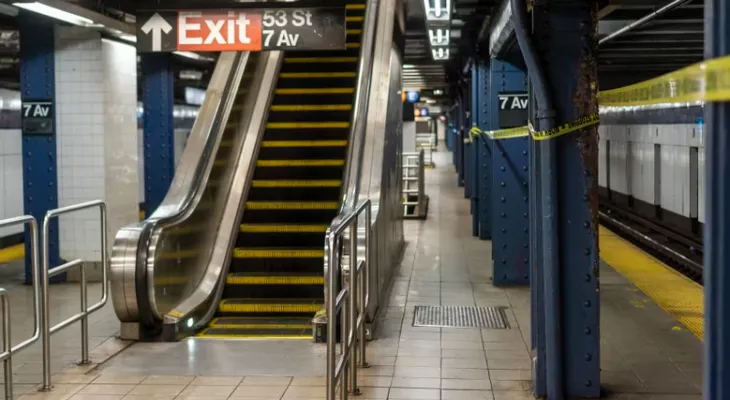 Hombre muere baleado en un andén del metro de Manhattan tras una discusión