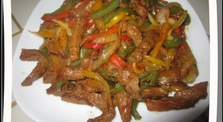 Como preparar estas fajitas de carne y buen provecho  (VIDEO)
