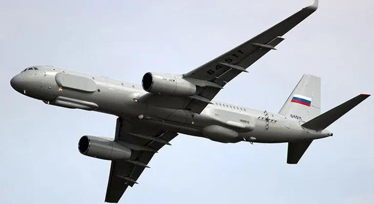 Rusia prueba contra EE.UU. y Turquía su avanzado avión espía Tu-214R en el cielo sirio