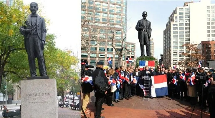 Estatua de Duarte y otros símbolos podrían ser eliminados de Nueva York