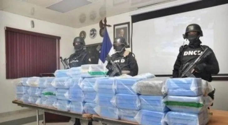 Era falsa la droga encontrada en 222 paquetes decomisado por la DNCD el pasado fin de semana 