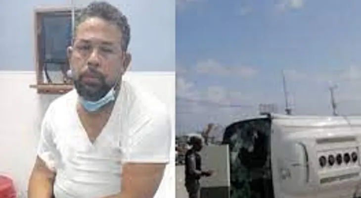 Conductor de accidente en Bávaro manejó bajo efectos de cocaína
