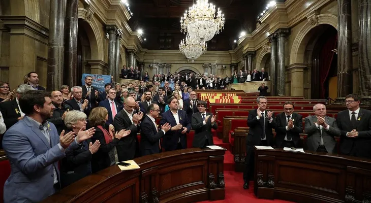 Cataluña proclamó su independencia