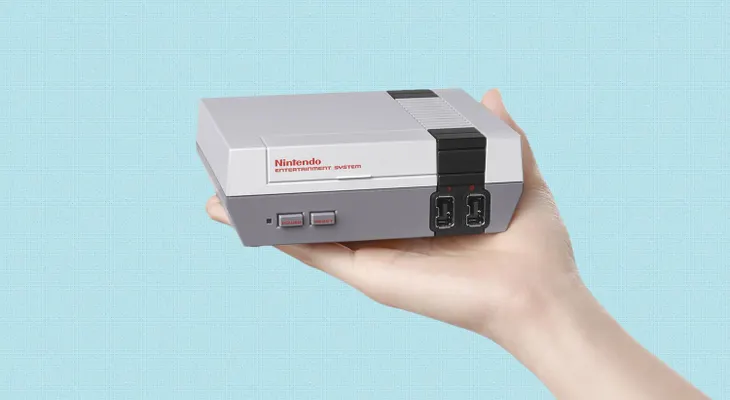 Nintendo relanza su clásica consola NES en versión mini