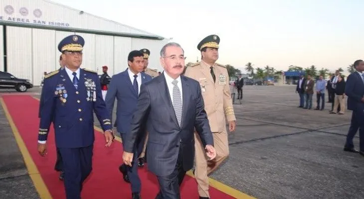 El presidente Danilo Medina salió para Guatemala