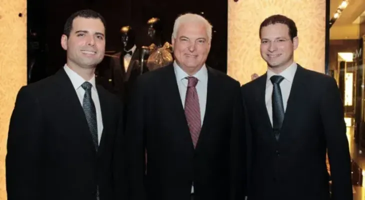 Condenan a 3 años de cárcel hijos del expresidente Panamá
