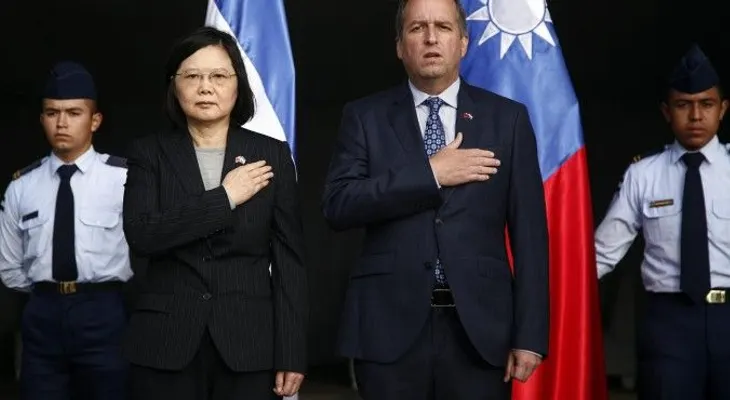 Presidenta de Taiwán inicia gira por Centroamérica 