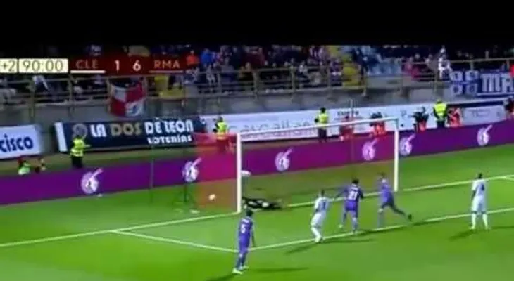 Gol del dominicano Mariano Díaz para el Real Madrid