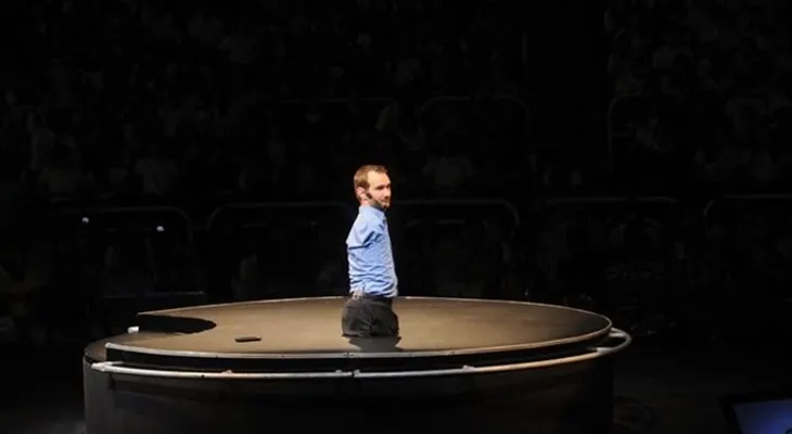 Nick Vujicik: "Tener miedo es peor que no tener brazos"