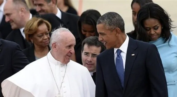El Papa Francisco recibe bienvenida de estrella en EEUU