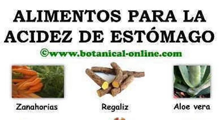 Remedios para la acidez de estómago