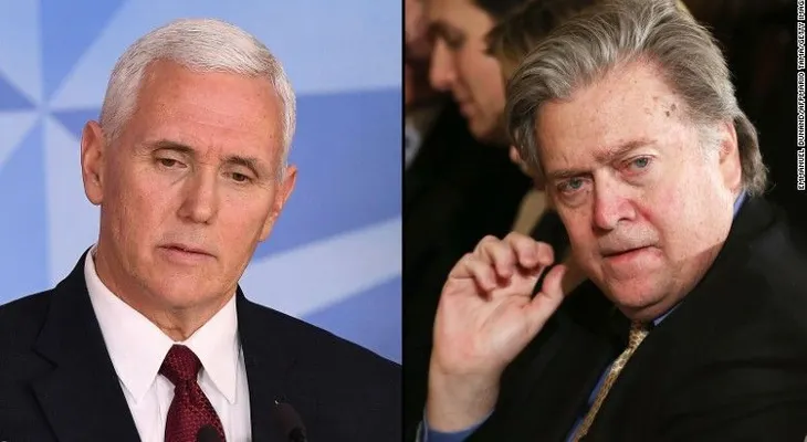 ¿Quién habla por Trump? Pence y Bannon envían mensajes contradictorios a la UE