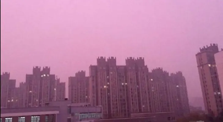 Conmoción en China por inusual fenómeno en el aire (VIDEO)