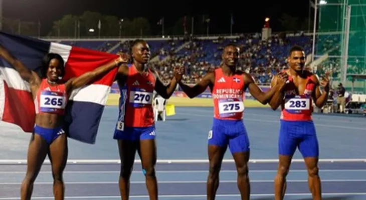 Juegos Centroamericanos: descalifican a RD en relevo mixto 4x100 y pierde el oro