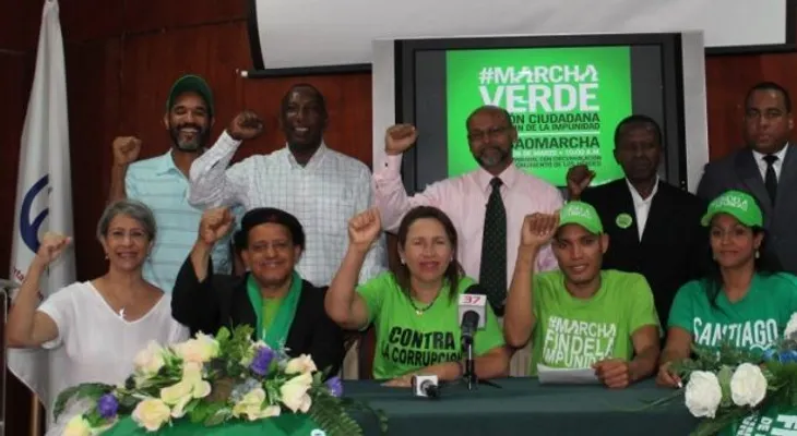 Marcha Verde en Santiago llena expectativas; participantes reclaman condena contra implicados en Odebrecht