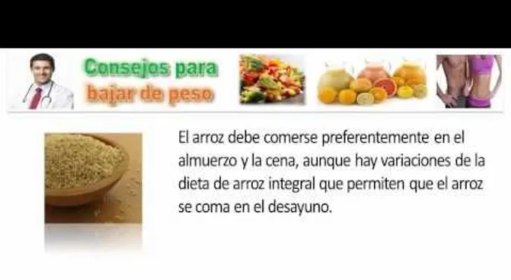 ¿Es recomendable consumir arroz integral?