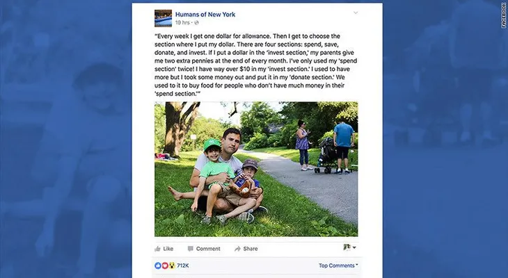 ¿Cómo enseñarles a invertir a los niños? Un post viral en Facebook lo explica