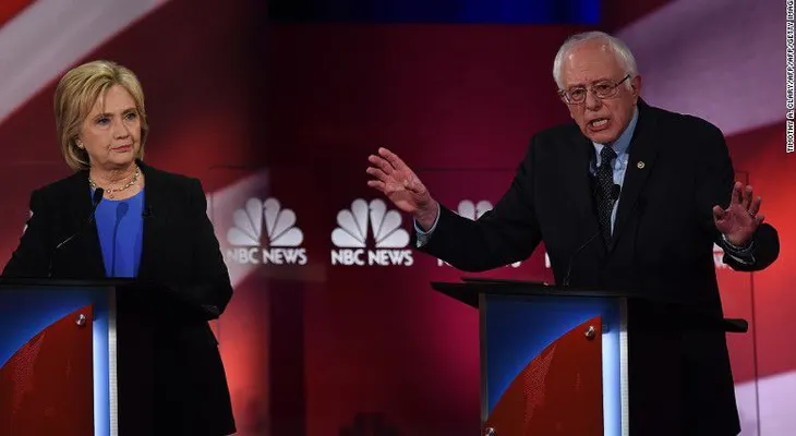 Hillary Clinton y Bernie Sanders se lanzan duros ataques en el debate demócrata